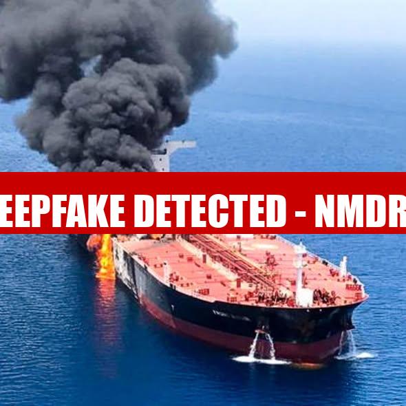 Deepfake detected sample